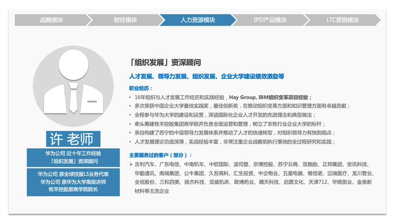向華為學習支撐企業商業成功的人力資源管理