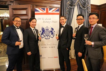 vipabc黃舒駿出席英國駐上海總領事館女王生日慶典