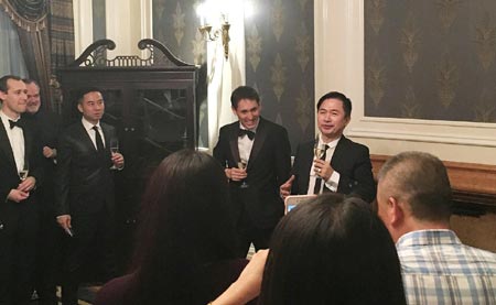 vipabc黃舒駿出席英國駐上海總領事館女王生日慶典